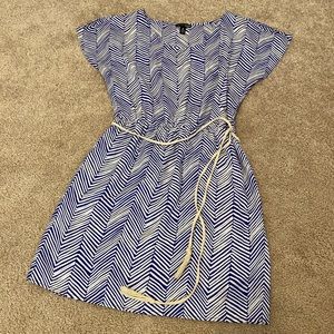 Aqua blue dress